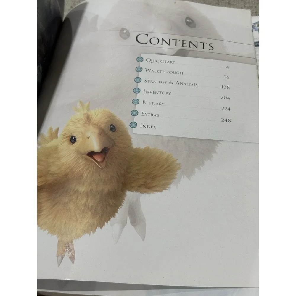 Final Fantasy XIII Complete Official Guide Missing‎ Pages